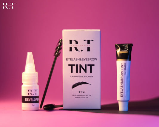 Augenbrauen- und Wimpernfarbe